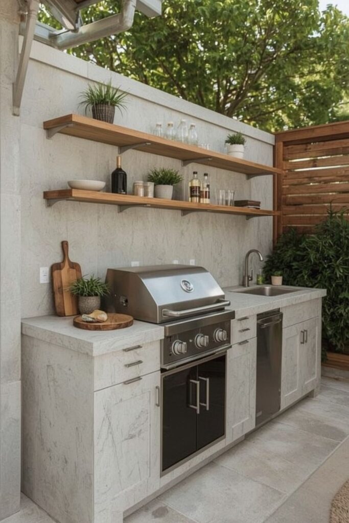 Outdoor Kitchen Ideas Small Garden