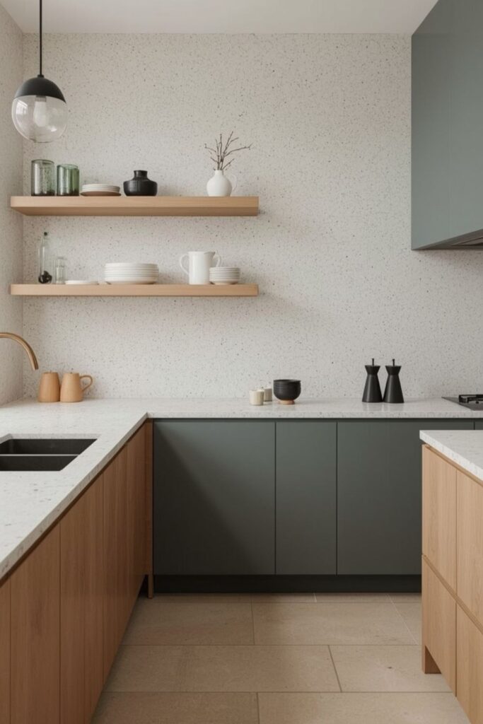 Modern Black Tiles For Kitchen wall ideas