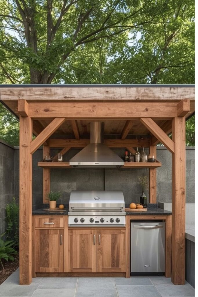 Outdoor Kitchen Ideas Small Garden