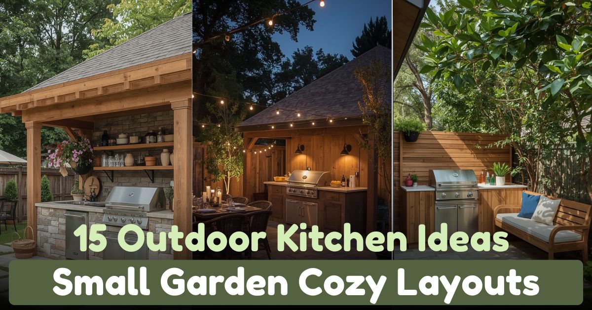 Outdoor Kitchen Ideas Small Garden