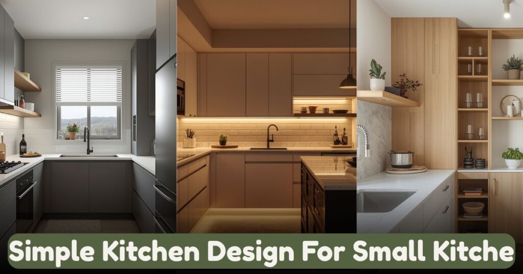 Simple Kitchen Design for Small Kitchens